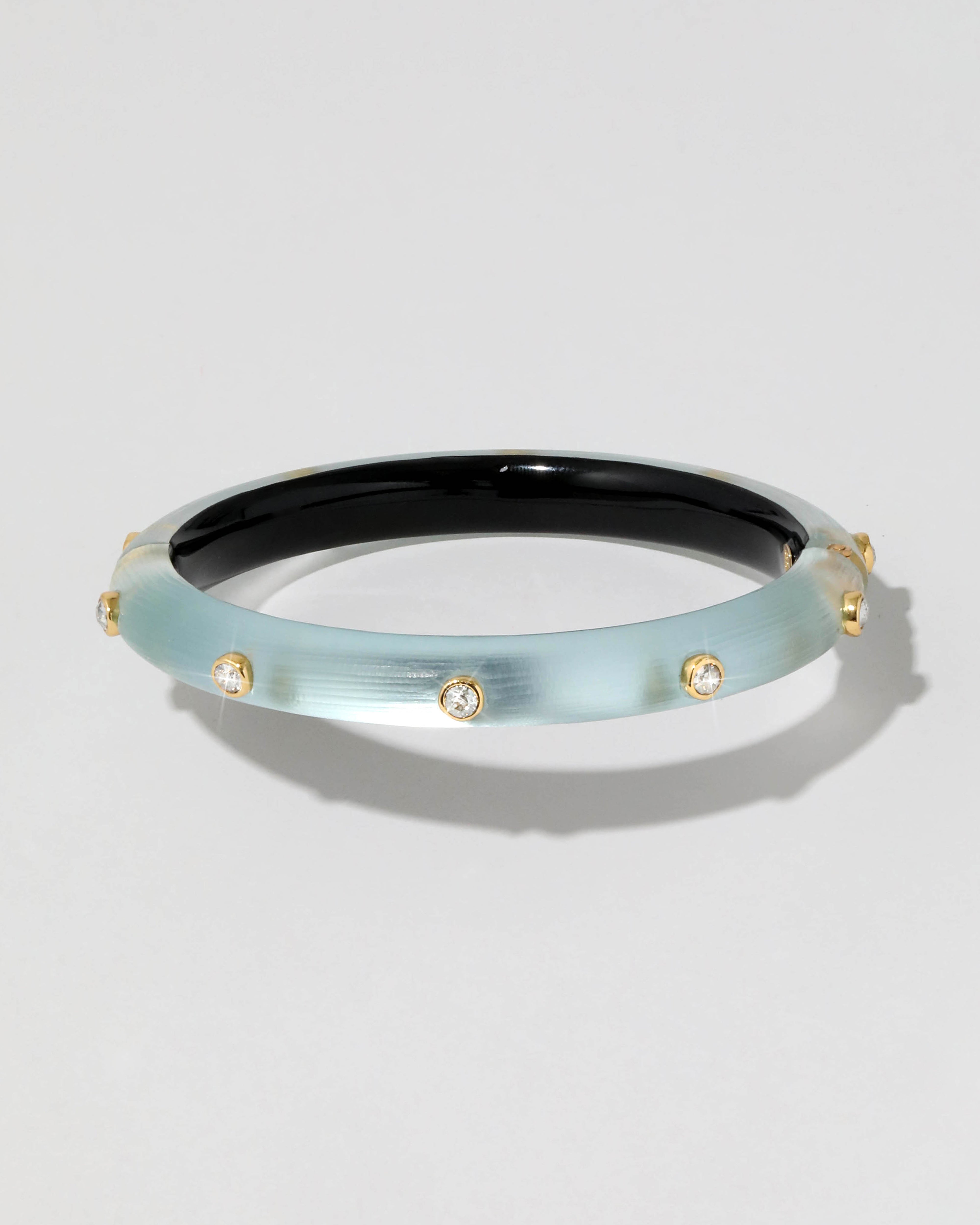 Alexis Bittar Large Molten Bangle Bracelet in Gold