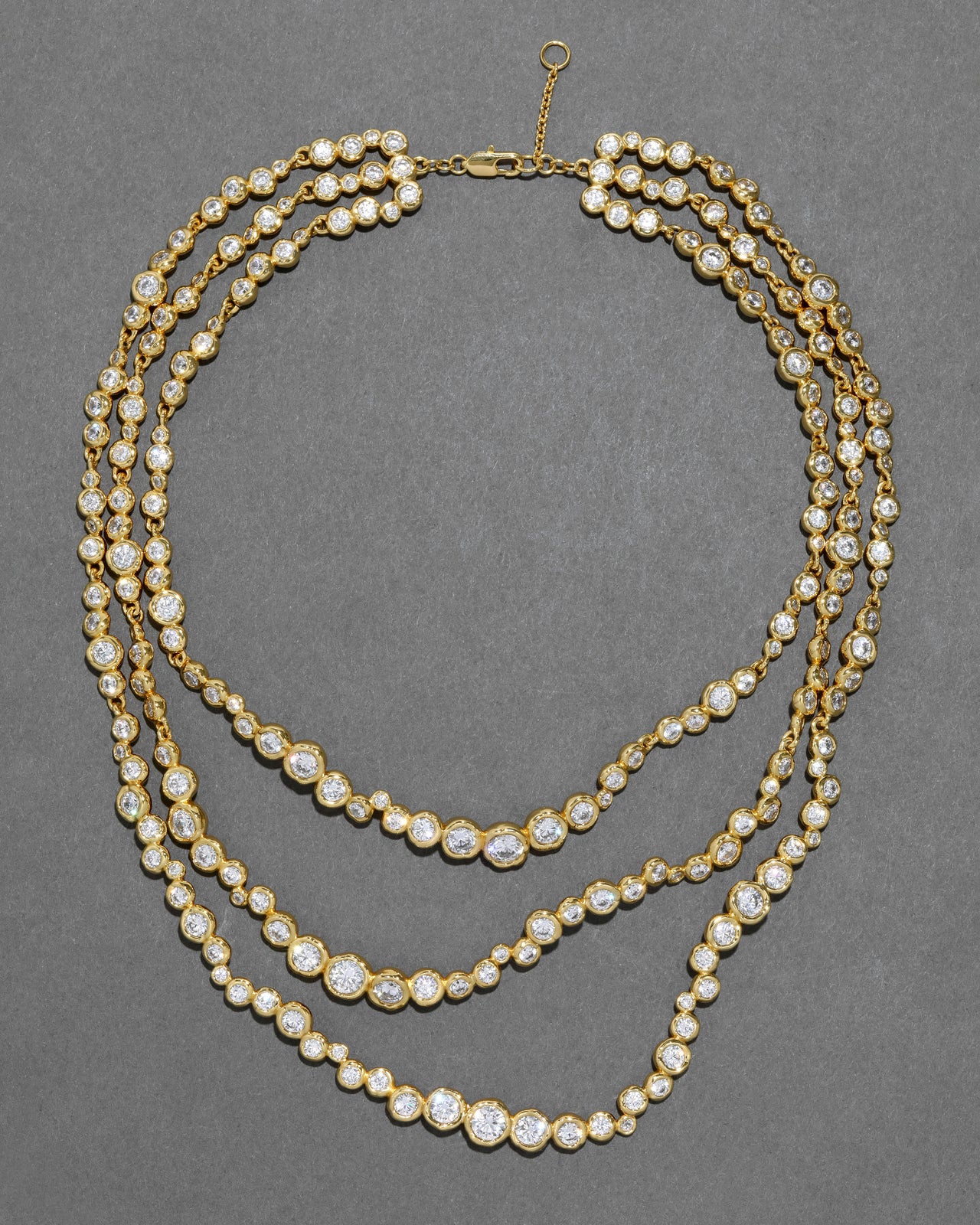 Asterales Gold Layered Necklace - Photo 2