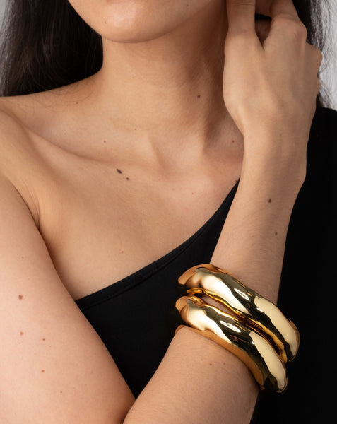 Gold All Weather Bangles (AWB) | Waterproof & Lightweight Bangles