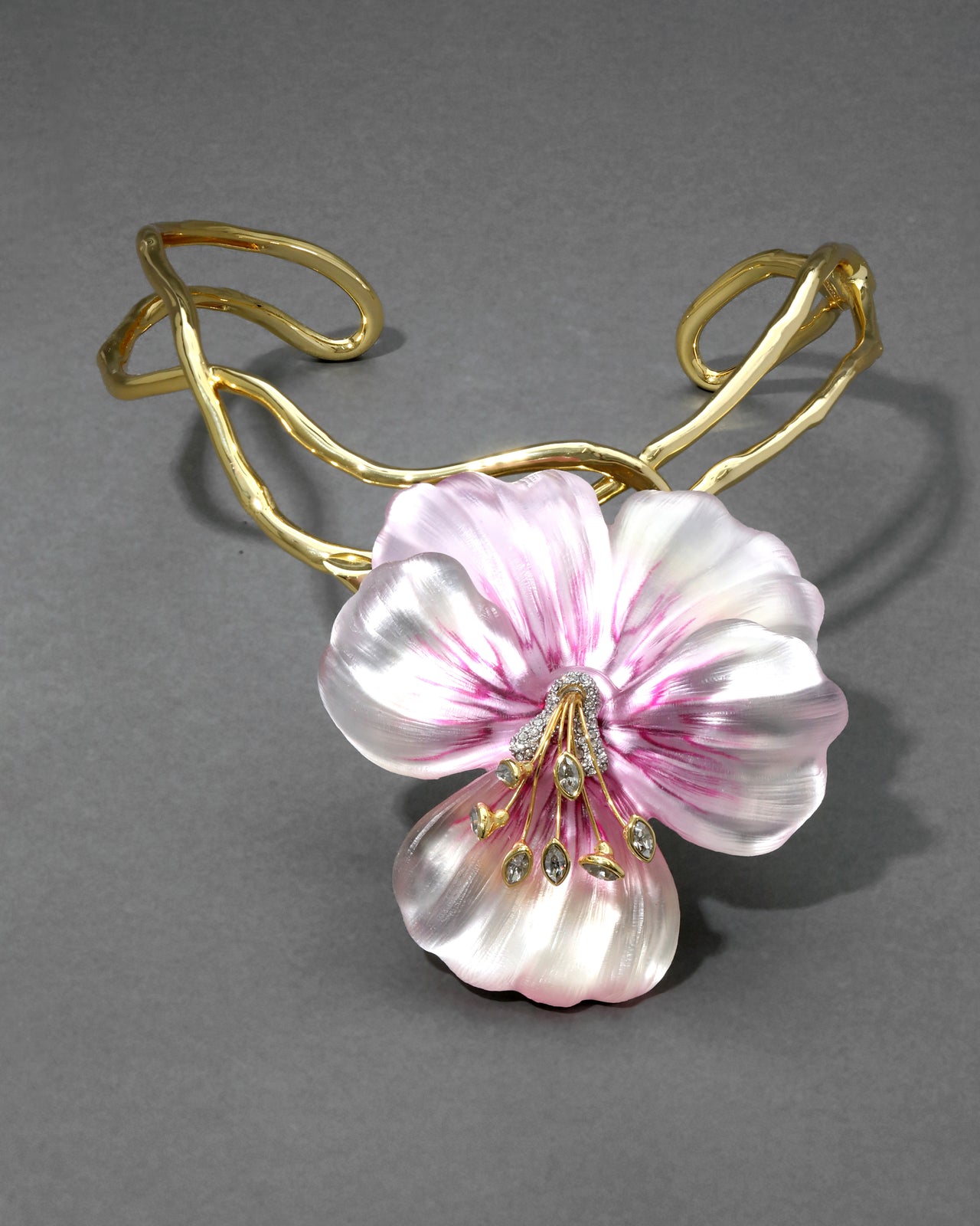 Pansy Lucite Vine Collar- Astor - Photo 2