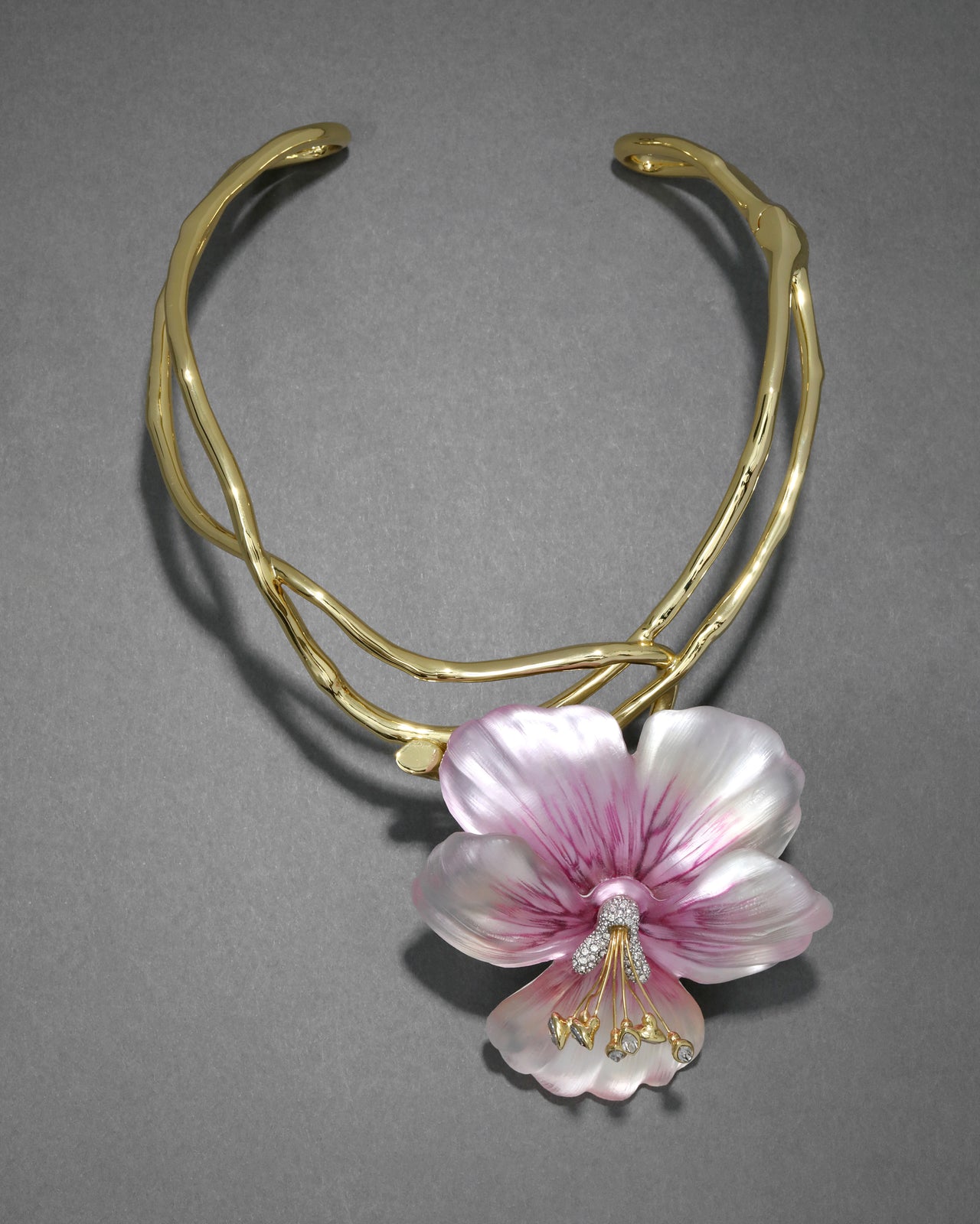 Pansy Lucite Vine Collar- Astor - Photo 2