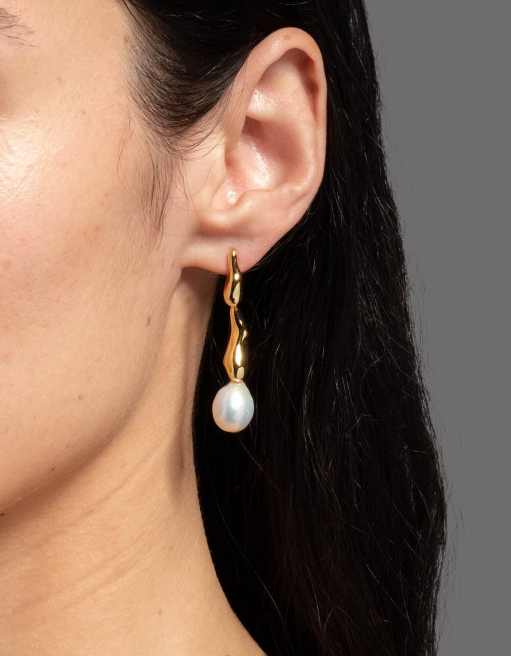 Perla Freshwater Pearl Drippy Earring - Photo 2