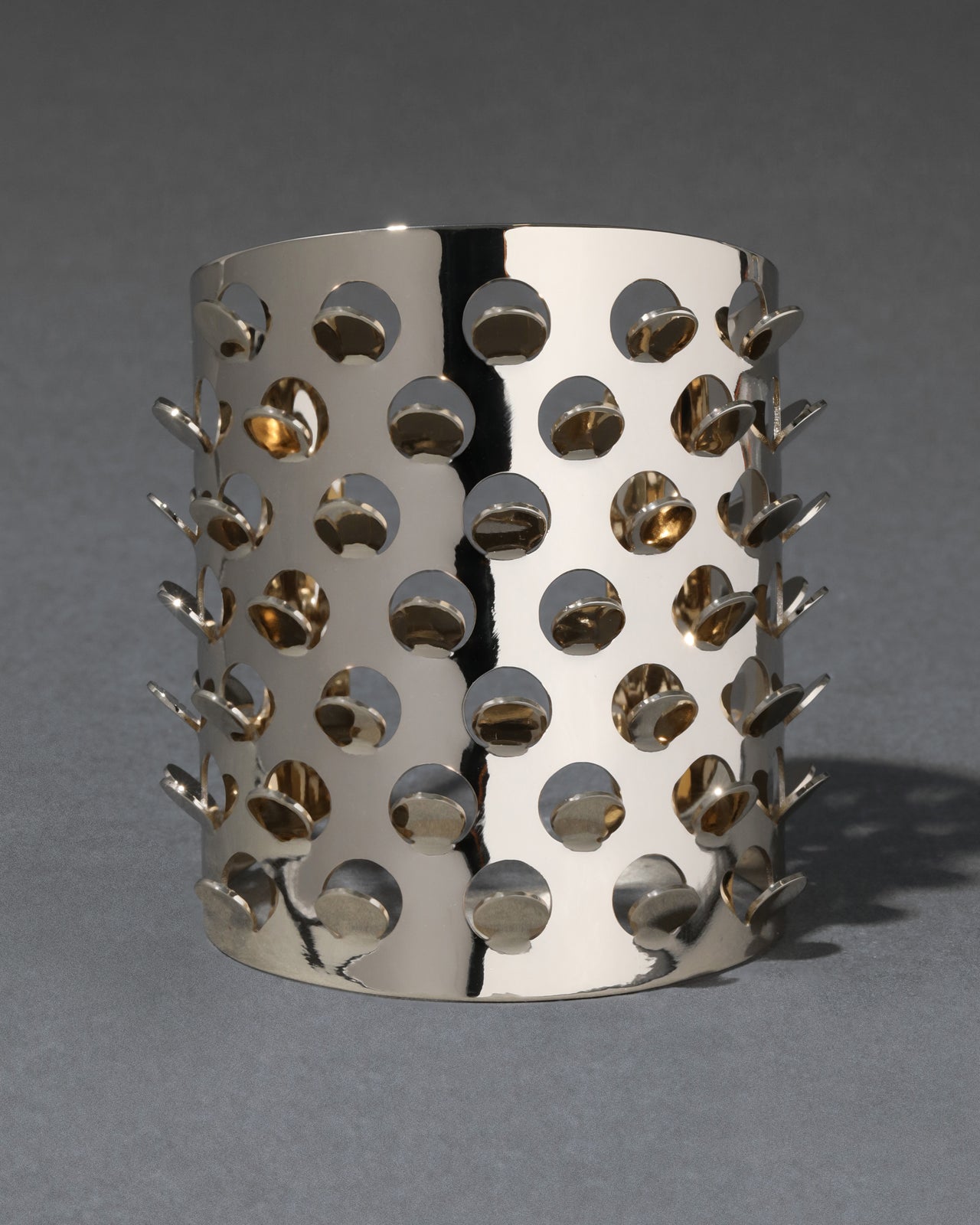 Archive Gold Grater Cuff Bracelet - Photo 2