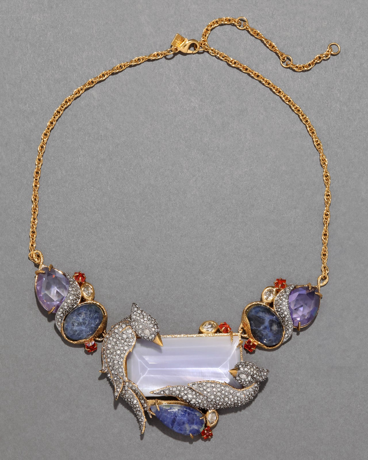 Archive Lovebirds Bib Necklace - Photo 2